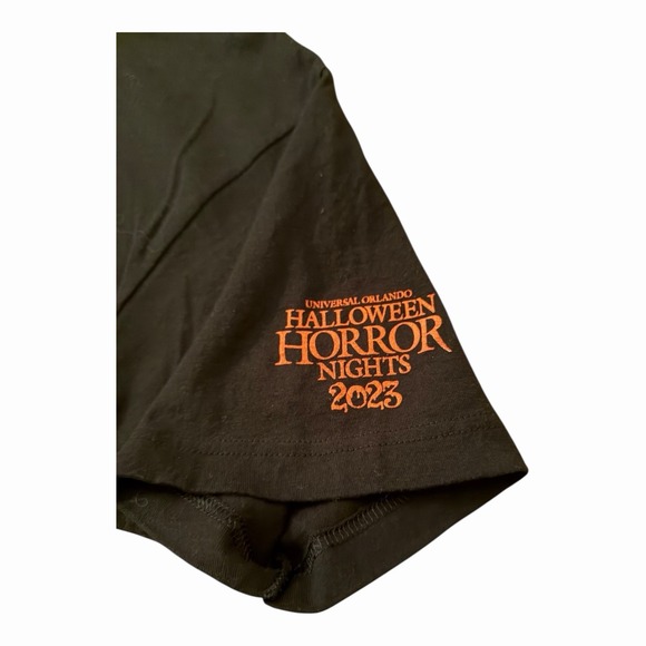 Universal Studios Halloween Horror Nights 2023 T-shirt Men Large Scare Zones - Picture 4 of 5